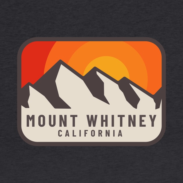 Mount Whitney California by TravelBadge